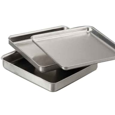 American Metalcraft HCSQ1020 HC Aluminum 10" Square Pizza Pan
