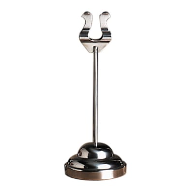 American Metalcraft HPCH6 Harp Style 6" Number Stand