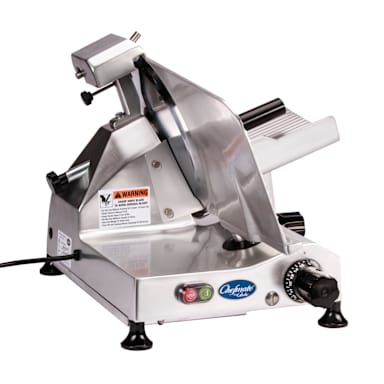 Globe Food C12 Chefmate Aluminum 12" Belt Driven Manual Slicer