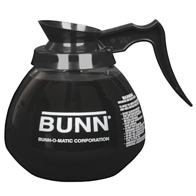 BUNNĀ® 42400.0103 64 Oz. Black 12-Cup Coffee Decanter - 3 / PK