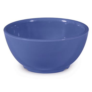 G.E.T. B-525-PB Diamond Mardi Gras Peacock Blue 16 Oz. Bowl