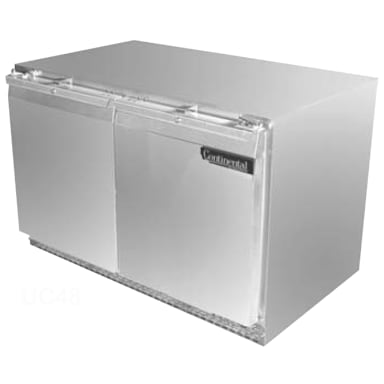Continental UCF48 13.4 Cu Ft Undercounter Front Breathing Freezer