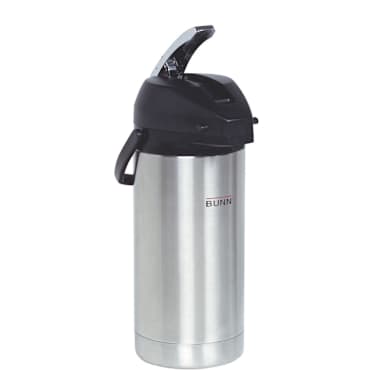 BUNN® 36725.0100 128 Oz. Lever-Action Airpot with Liner - 6 / PK
