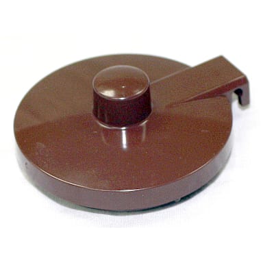 Service Ideas TPLBR Replacement Lid for Brown Teapot