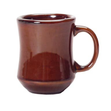 Tuxton BAM-0806 9 Oz. Caramel Princess Mug