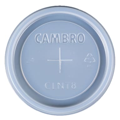 Cambro CLNT8190 Disposable Lid for Newport Tumbler #NT8 - 1000 / CS