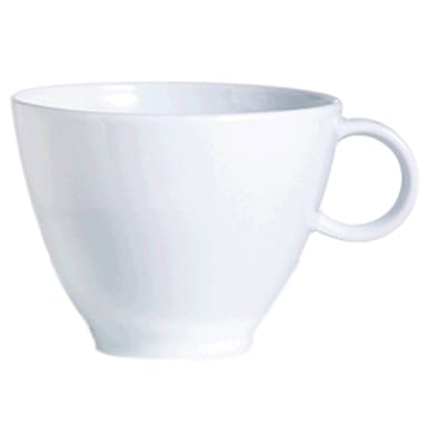 Arcoroc R0926 Vintage White Porcelain 3 Oz. Cup