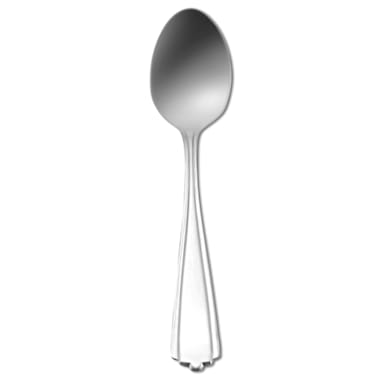 1880 Hospitality B080SPLF Greystoke S/S Oval Bowl Dessert Spoon - Dozen