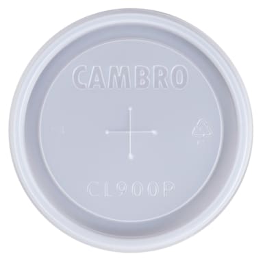 Cambro CL900P1900 Colorware Tumbler #900P2 Disposable Lid - 1000 / CS