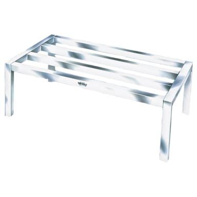 Win-Holt® DASQ-4-1224 Aluminum 24 x 48" Economy Dunnage Rack