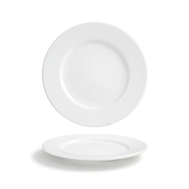 FOH DBB041WHP13 Monaco 6.5" White Plate