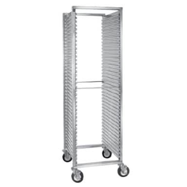 Cres Cor 200-1833A Aluminum 31-Pan Corrugated Sidewall Utility Rack