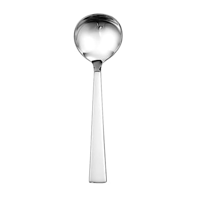 1880 Hospitality T812MSLF Satin Fulcrum S/S Sauce Ladle - Dozen
