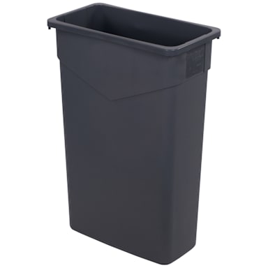 Carlisle 34202323 TrimLine 23 Gallon Gray Waste Container