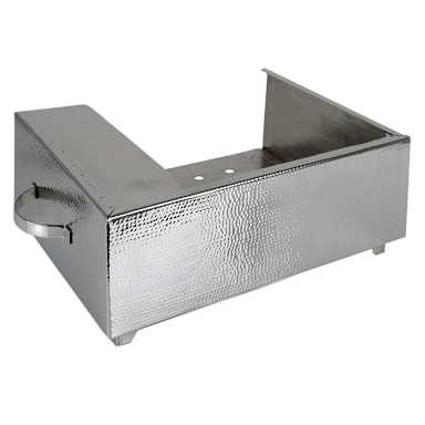 Eastern Tabletop 3264H Hammered Stainless Steel Butane Stove Cover-Up