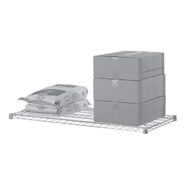 Darling Foodservice 21" X 60" Chrome Plated Wire Shelf