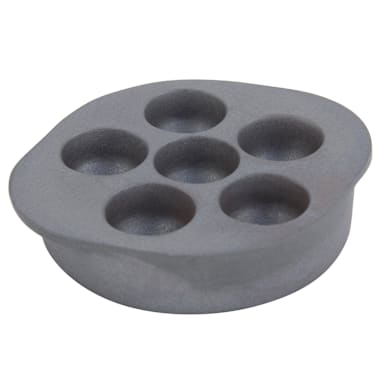 Bon Chef 5028T Tempo 6-Hole 6-1/2" Snail Dish