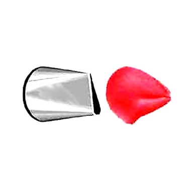 Ateco 104S Stainless Tube Rose Petal Decorating Pastry Tube #104S