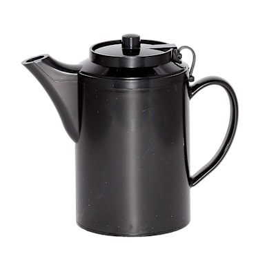 Service Ideas TST612BL Plastic 16 Oz. Double Wall Tea Pot - 6 / CS