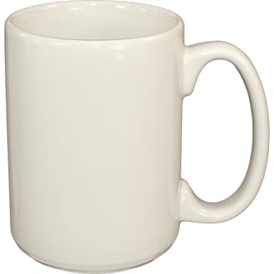 International Tableware 81015-01 American White 13.5 Oz Mug