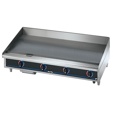 Star® 548TGF Star-Max® 48" Polished Steel Plate Griddle