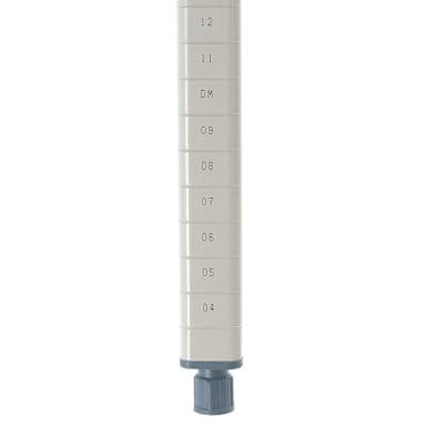 Metro MQ13PE MetroMax Q Epoxy Coated Steel 13" Stationary Post