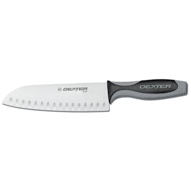 Dexter Russell V144-7GE-PCP V-lo 7" Duo-Edge Santoku Cooks Knife