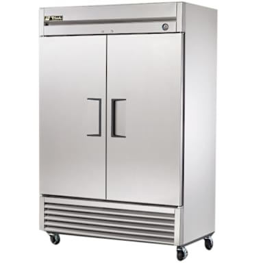 True® T-49F-HC T-Series 2 Door Reach-In 49 Cu Ft -10°F Freezer