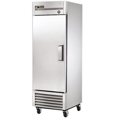 True® T-23-HC LEFT HINGE S/S 23 Cu Ft Reach-In Refrigerator