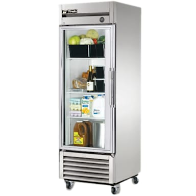 True T-23G-HC~FGD01 T-Series Glass Door Reach-In Refrigerator