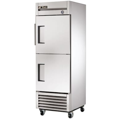 True T-23F-2-HC T-Series S/S 2-Half Door Reach-In -10°F Freezer