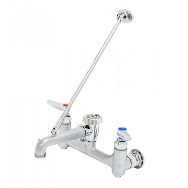 T & S Brass B-0665-BSTR Wall Mount Service Sink Faucet