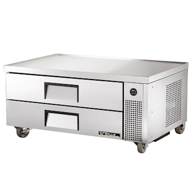 True® TRCB-52 S/S 52"W 2-Drawer Refrigerated Chef Base