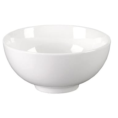 Vertex® China RB-B45 Rubicon 9 Oz. White Rice Bowl