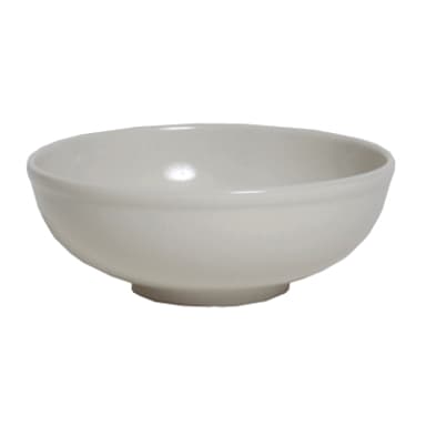 Tuxton BEB-3503 Menudo 35 Oz. Eggshell Salad Bowl