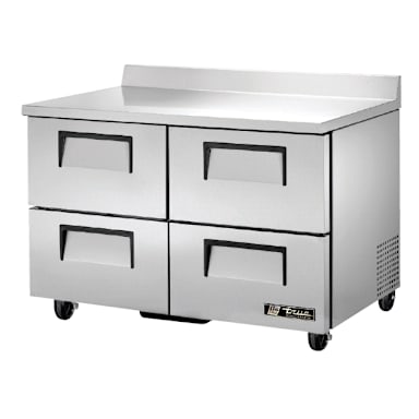 True® TWT-48D-4-HC 4-Drawer S/S Worktop 12 Cu Ft Refrigerator