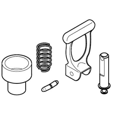 BUNN® 28710.0000 Faucet Repair Kit with Red Handle for H5 Dispenser