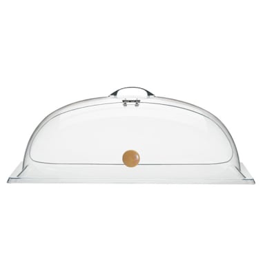 Cal-Mil 367-12 Side Cut 12" x 20" x 7" Dome Cover