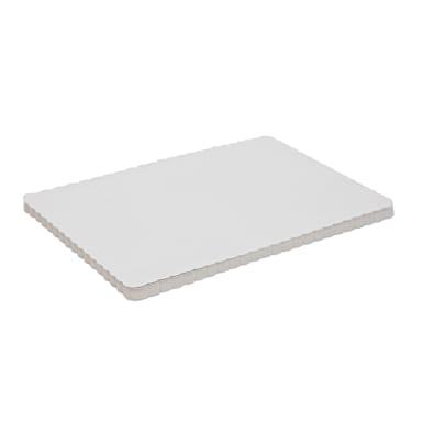 Paterson Pacific PG01009 White 12-3/4 x 16-5/8 Embossed Tray Cover - 1000 / CS