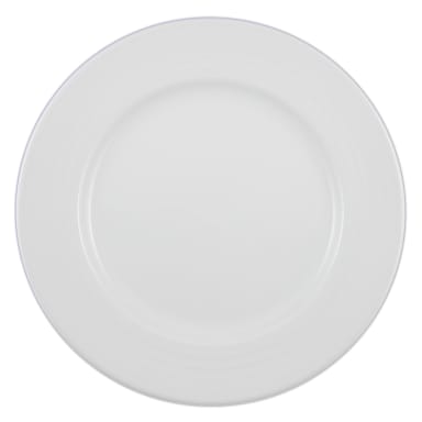 Vertex® China CB-21 Crystal Bay 12.25" White Plate