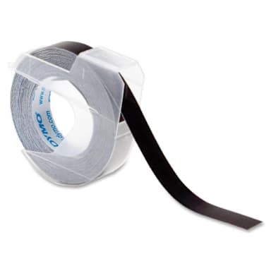 Dymo DYM520109 Black Vinyl Embossing Label Tape