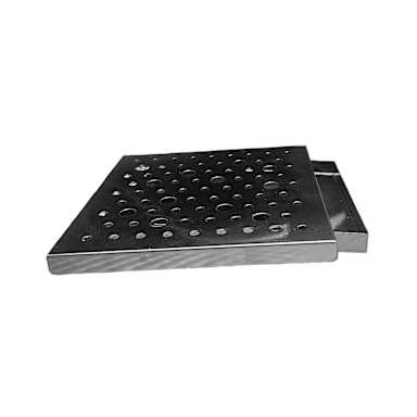 FOH BPT036BSS22 Dots 6" Footed Drip Tray - 6 / CS