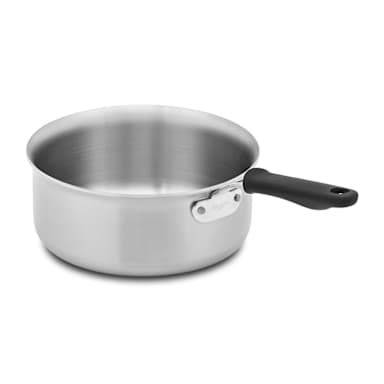 Vollrath 702170 Tribute 7 Quart Sauce Pan With Solid Handle