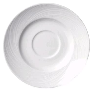 Steelite 9032C991 Distinction Spyro White 4-5/8" Saucer
