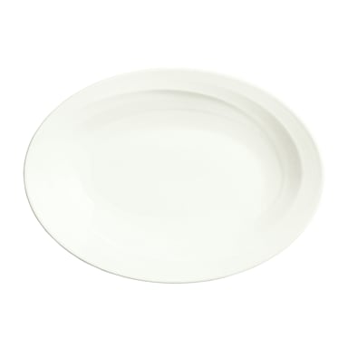 Libbey - Formerly Syracuse China 987659315 Silk 12.5" x 9" Platter