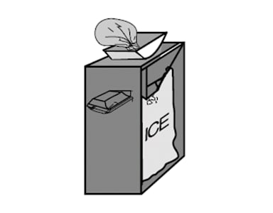 Scotsman® BGS10 Aluminum Ice Bagger