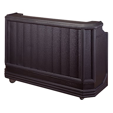 Cambro BAR730110 CamBar Black Large Portable Beverage Bar