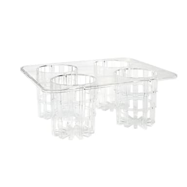 G.E.T. SDB-32-PC-RACK Poly Rack For SDB-32 Salad Dressing Bottles
