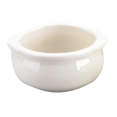 Diversified Ceramics DCI12BUW White 10 Oz. Onion Soup Crock 24 / CS