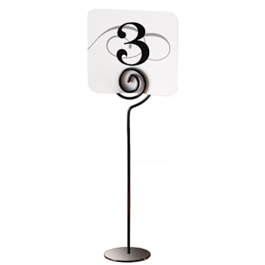 Cal-Mil 661-9-13 Black Wire 9" H Number Card Stand
